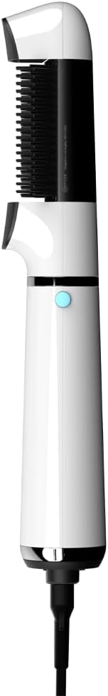 InStyler Airfocus Hot Brush, Ceramic Heated Styling Tool, White