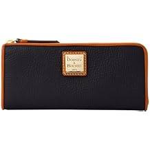 Dooney & Bourke Womens Wallets, Pebble Grain Leather Clutch Wallet for Women with Secure Organization