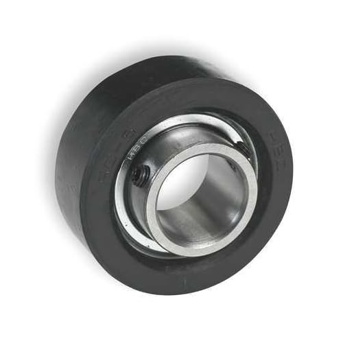 Rubber Mounted Bearing, Ball, 1 Bore