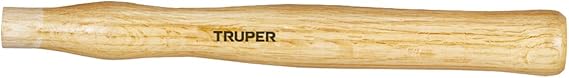 Truper 12-Inch Wood Replacement Handle for Hammer (Model 15906 / MG-MD-4) | Compatible with 2, 3, and 4 lb Sledge Hammers, Hardwood Mallet Handle Kit with Included Wood and Metal Installation Wedges