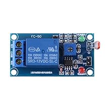 LDR Photoresistor Relay Module, Controler Light Sensor Switch Photosensitive Resistance Module 12V