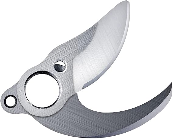 Kebtek Replacement 25MM Blade for YDN-B007 Electric Pruning Shears, SK5 High Carbon Steel Max Cutting Diameter 25mm-One Pair of Blade Replacement