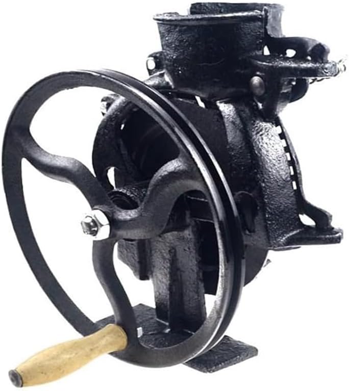 Manual Corn Threshing Machine,Wooden Handle Corn Threshing Tool,Working Efficiency 40~60KG/H,for Small Farms and Families