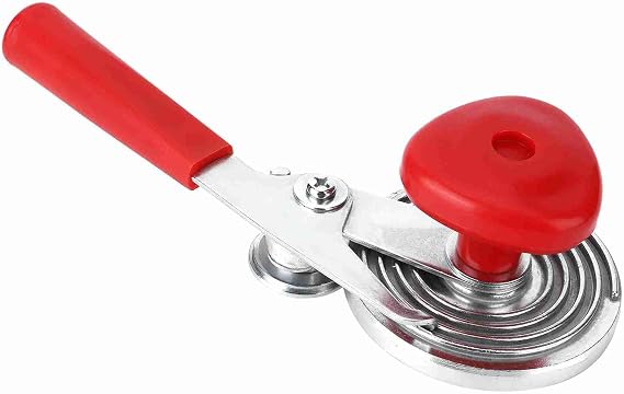 Manual Can Sealer, Iron Sealing Glass Cans Tool Long Handle Jars Press Sealing Hand Tool Easy Manual Can Round Sealer Seaming Machine for Kitchen Gadgets