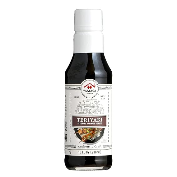 Yamasa Artisanal Teriyaki Sauce & Marinade, 10 Fl Oz