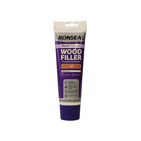 Ronseal MPWFL325G 325g Multi-Purpose Wood Filler Tube - Light