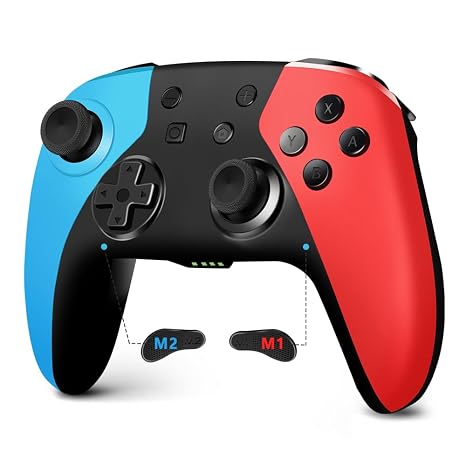 AceGamer Wireless Pro Controller for Nintendo Switch 2/Switch/Lite/OLED/Windows PC, Bluetooth Controller with Hall Effect Joysticks,
