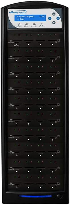 Vinpower Digital SDShark Standalone 39 Target SD & MicroSD Memory Card Readers Copier Duplicator