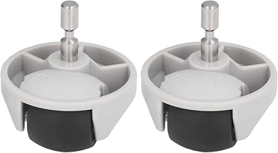 Replacement Front Wheel Caster Assembly,2Pcs Robot Sweeper Universal Replacement Parts,Caster Assembly for Roborock E4, E5, S5 Max, S4 Max, S6, S7