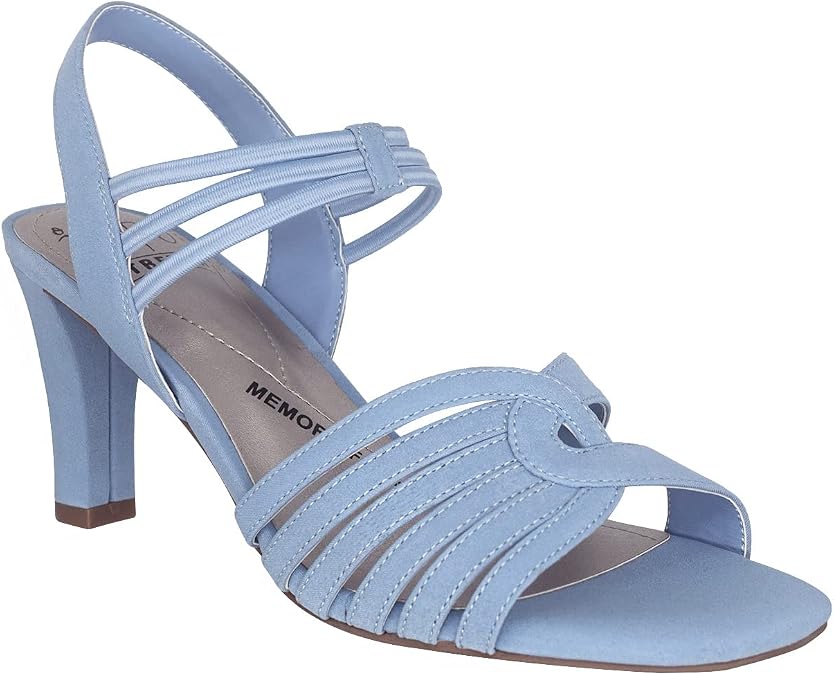Impo Vimala Stretch Dress Sandal with Memory Foam