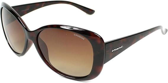 Polaroid Women's P8317 Butterfly, Havana Sunglasses