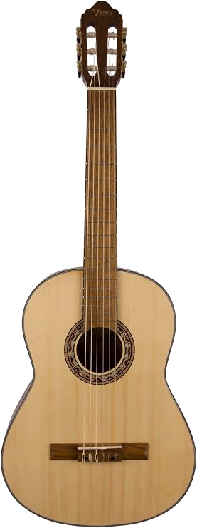 Valencia Vc304 Klasİk Gİtar, Scale 4/4, Naturel Mat, Kapak Sitka