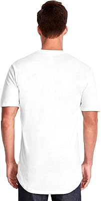 Womens Long Body Cotton T-Shirt by Next Level