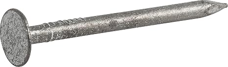 Roofing Nails, #11 x 1-3/4in, 5lb Box, Gray