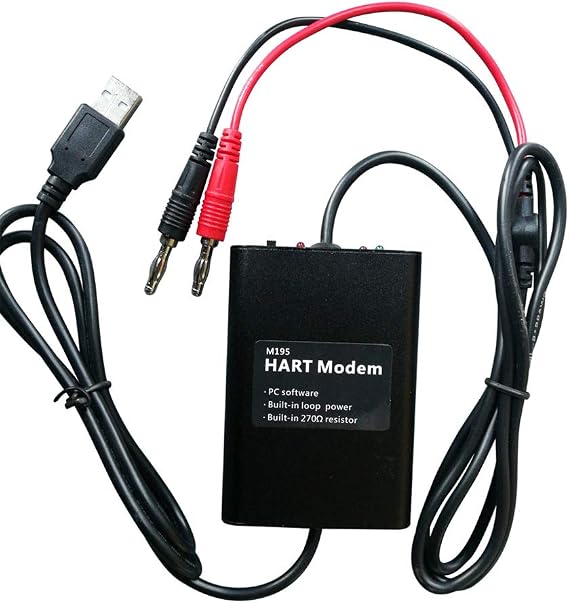 M195 USB Hart Modem Hart Transmitter Hart Communicator with Built in 24V DC Input Hart Communicator 475 375