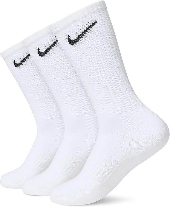 NIKE Unisex U Nk Everyday Csh Crw 3pr 132 Socks
