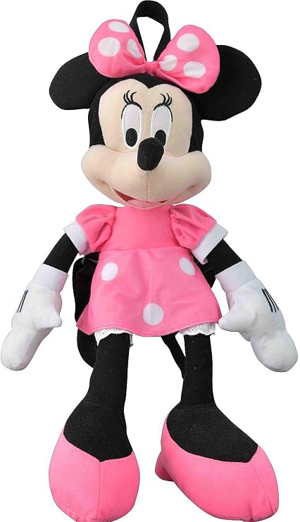 UPD Minnie Red 16" Plush Backpacks, Multi, one Size