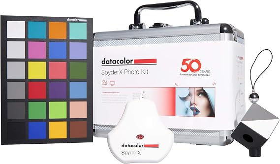 Datacolor SpyderX Photo Kit: Compact Tool Set for Precise Color Management - SXPK050