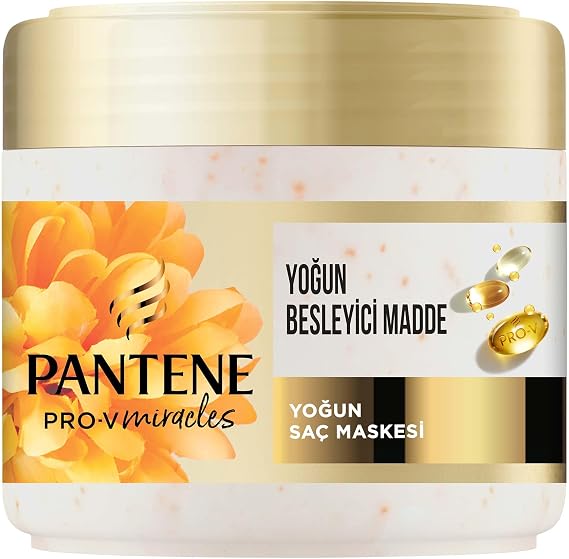 PANTENE PRO-V Miracles Frizz No More Elektriklenme Karşıtı Maske Kuru ve Kıvırcık Saçlar İçin 300 ml