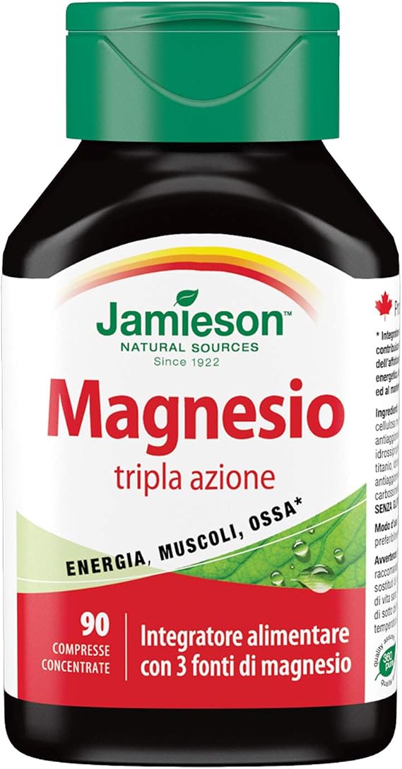Jamieson Magnesium 250 mg, 90 caplets