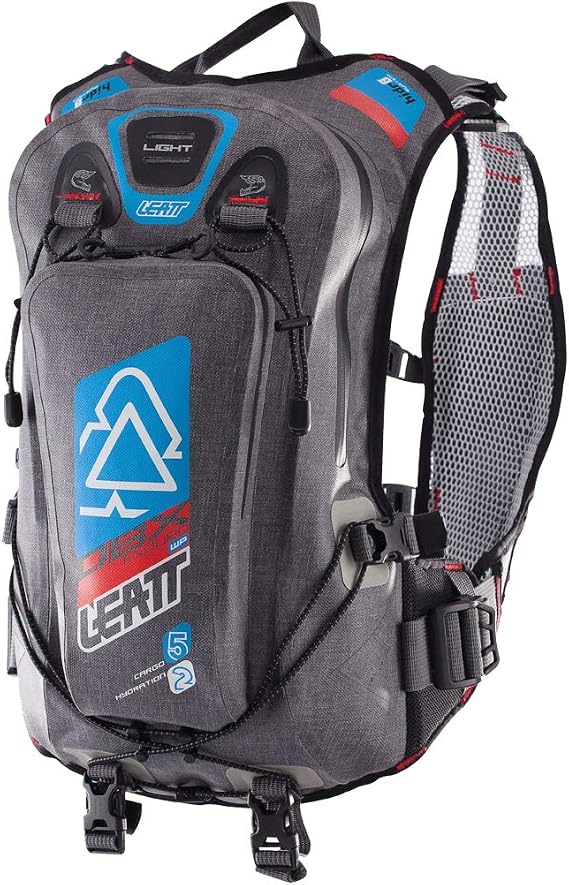 Leatt DBX Enduro Hydration Bag Unisex Adult, Black/Blue/Orange
