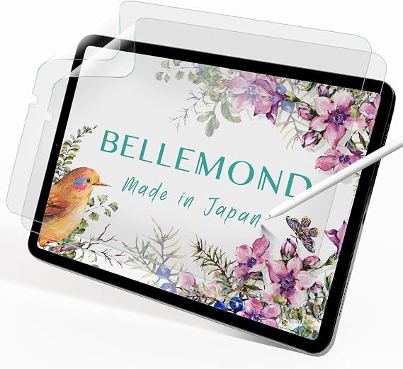 BELLEMOND - 2 SET - Designed for Firm Handwriting/Calligraphy - Paper Screen Protector compatible with iPad 10.9" 10th Gen (2022) - Optimised Texture for Firm Neat Writing W22IPD109PLM(2)