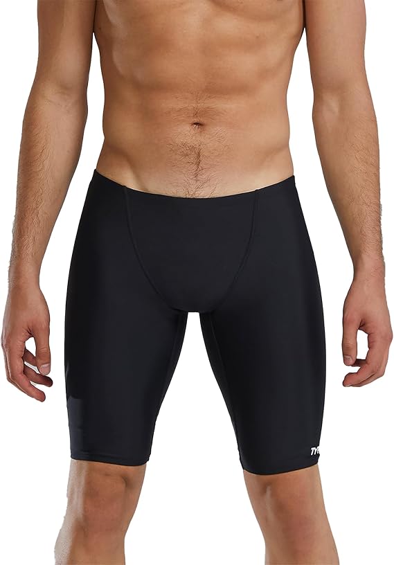 TYR TYReco Men's Jammer Swimsuit Chlorine Resistant Compression Swimwear for Racing, Lap Swimming, and Fitness