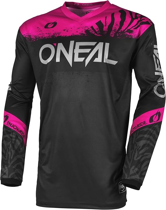 O'NEAL Element Shocker Womens Jersey Black/Pink XX-Large