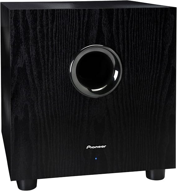 Pioneer SW-10 200W Powered Subwoofer, Black