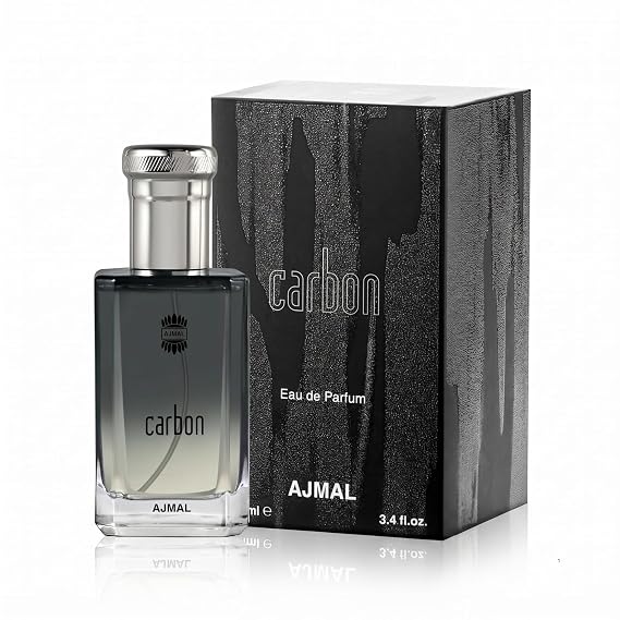 Ajmal Carbon EDP for Men, 3.4 fl oz / 100 ml