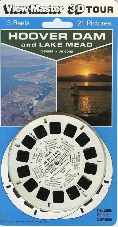 Hoover Dam - Compatible with ViewMaster - 3 Reel Set