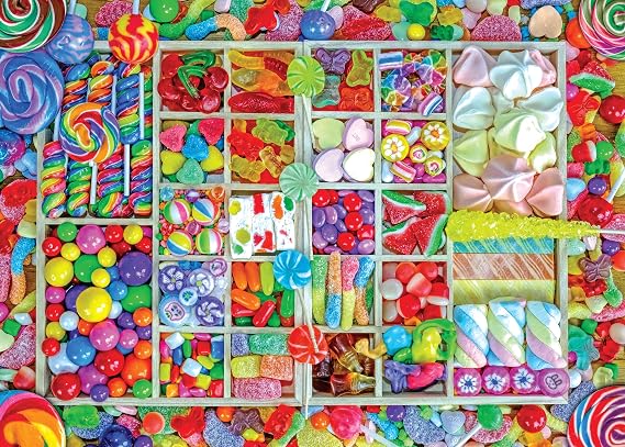 PETER PAUPER PRESS Candy Party 1000 Piece Jigsaw Puzzle