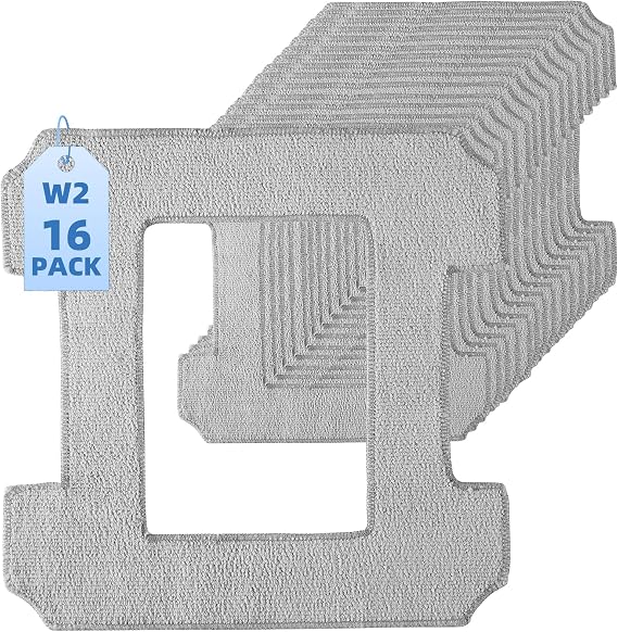 16 Pack Mopping Pads for ECOVACS Winbot W2 PRO Omni / W1 PRO Cleaning Robot