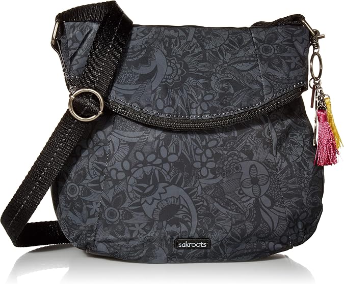 Sakroots womens Eco-twill Foldover Crossbody